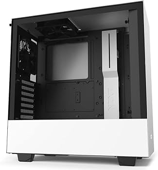 NZXT H510 White Compact Mid-Tower ATX Case : Amazon.in: Computers
