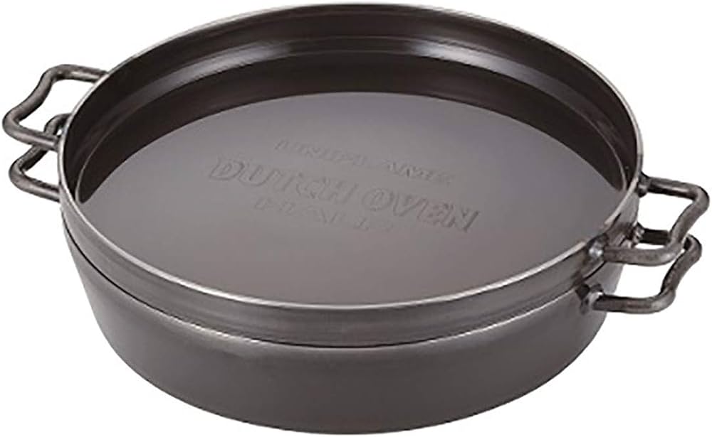Amazon | ユニフレーム（UNIFLAME) ダッチオーブン12インチ ハーフ