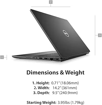 Amazon.com: Dell Business Laptop Latitude 3520, 15.6