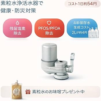 Amazon | 株式会社フリーサイエンス 素粒水 ワンウォーターECO【素粒水