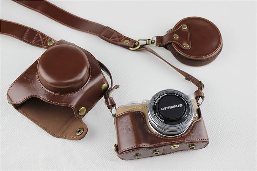 Amazon.co.jp: SIUTATDSH カメラケース PUレザー 適用 Olympus