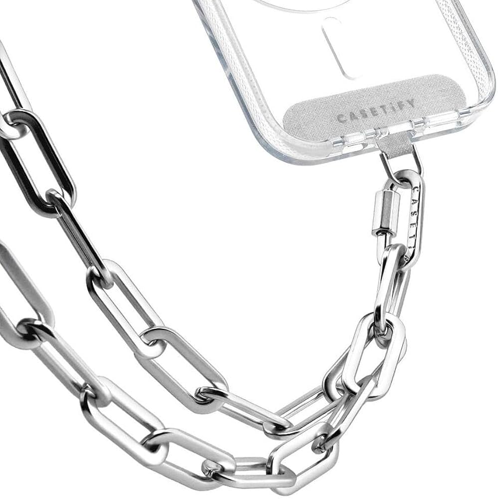 Amazon.co.jp: CASETiFY (ケースティファイ) メタルチェーン 携帯電話