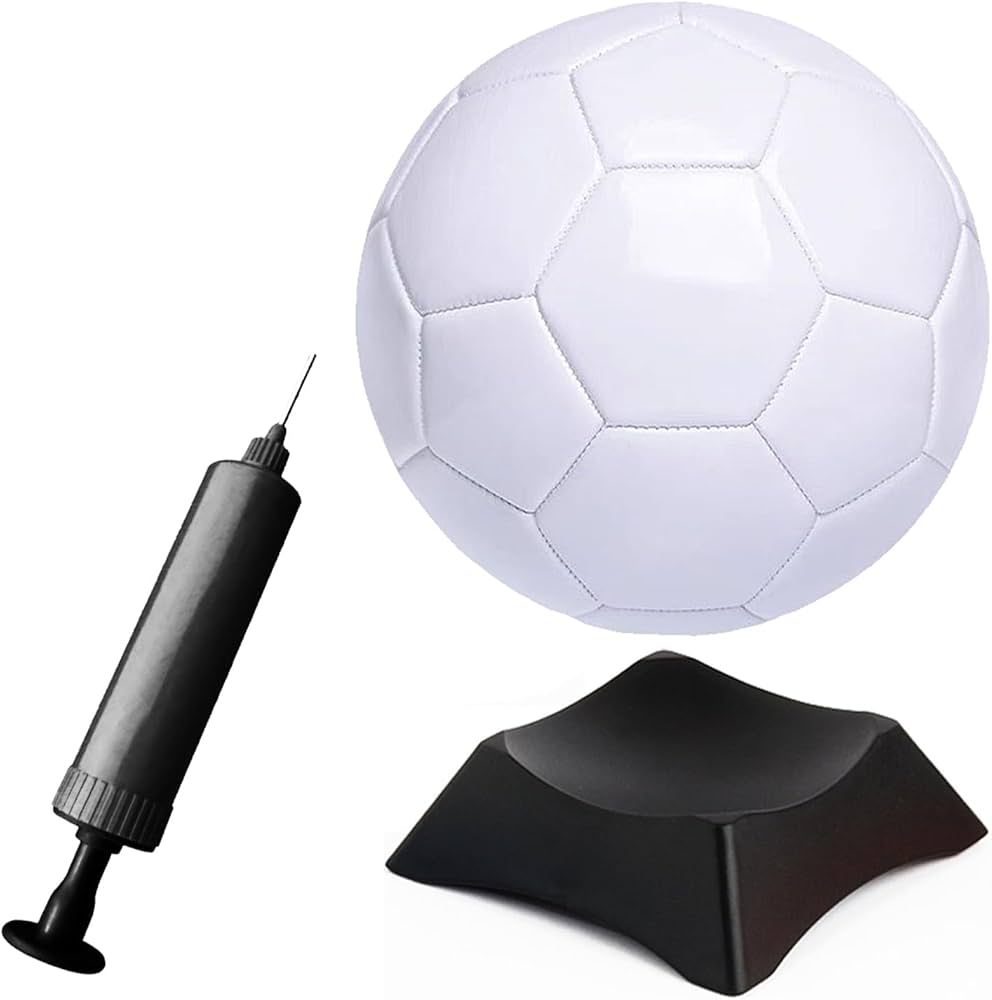 Amazon | NABESHI サインボール サッカー スタンド 空気入れ セット