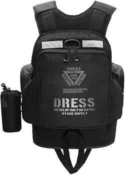 Amazon | ドレス(DRESS) フローティングゲームベスト Air NEWブラック