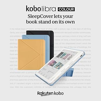 Amazon.com: Kobo Libra Colour SleepCover Case | Dusk Blue | Sleep