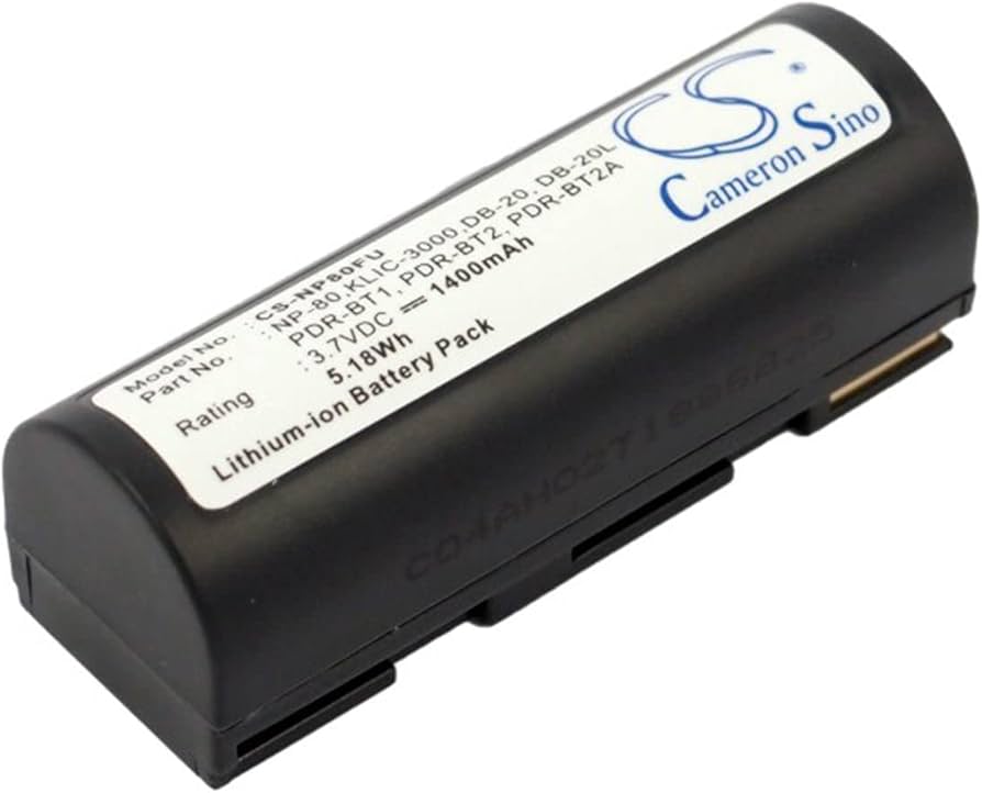 Amazon.com : VI VINTRONS 1400mAh Battery for FUJIFILM FinePix 6800