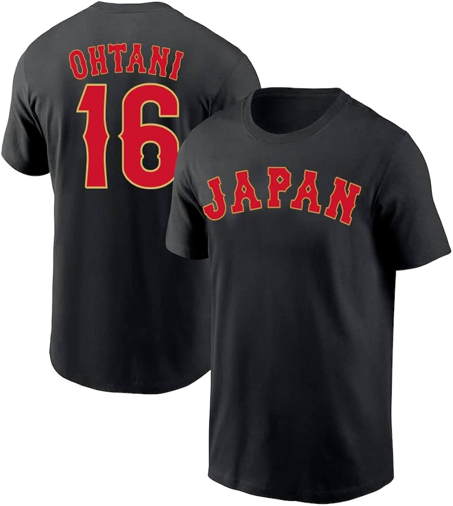 Amazon.co.jp: 2023W B C野球 侍ジャパン グッズ 大谷翔平 Tシャツ