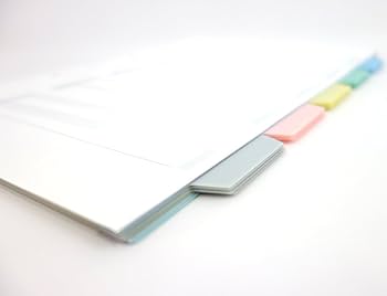 Amazon | コクヨ(KOKUYO) ファイル インデックス 仕切カード PP A4 5山