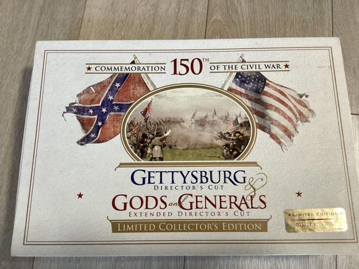 ゴッド&ジェネラル/伝説の猛将 ブルーレイ DVD シリアルナンバー入り