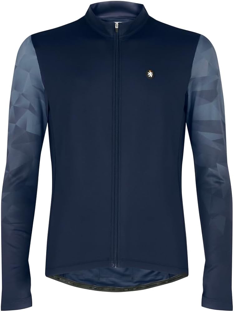 Amazon | ライトウォームジャージ フラグメント ネイビー | サイクル