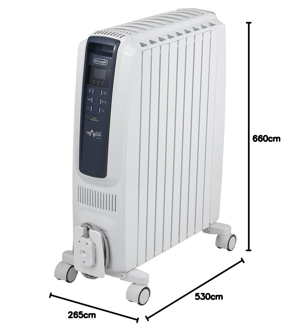 Amazon | デロンギ オイルヒーター ドラゴンデジタル スマート X字型