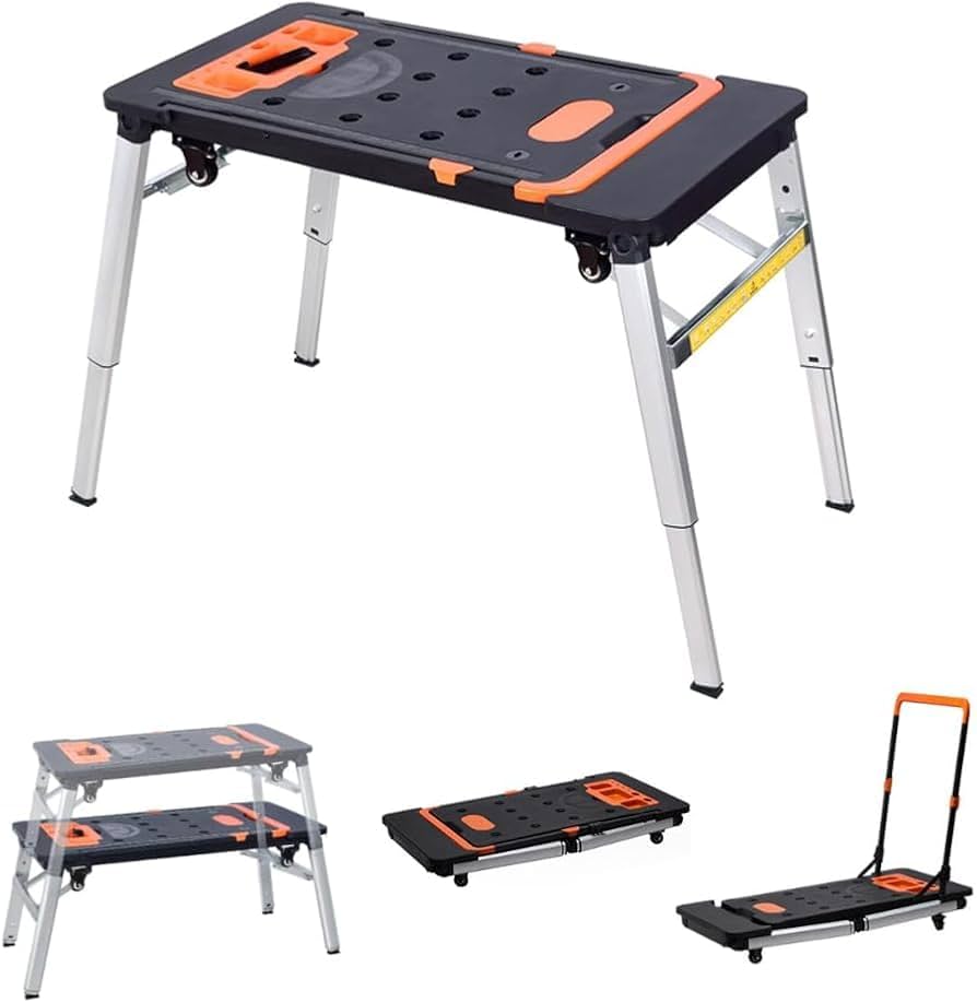 Amazon.co.jp: 足場台 脚立 洗車台 踏み台 脚立台 運搬台車 作業台