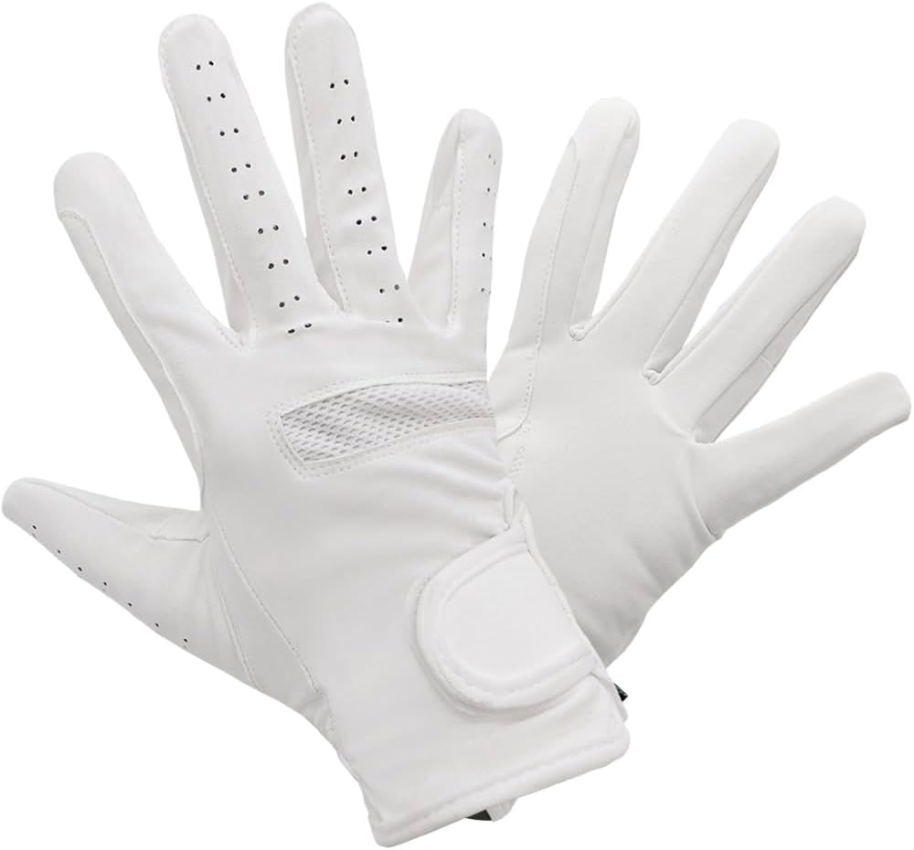 Amazon | Klaus 乗馬用 ライトウェイト・グローブ JF50 馬術 競技用