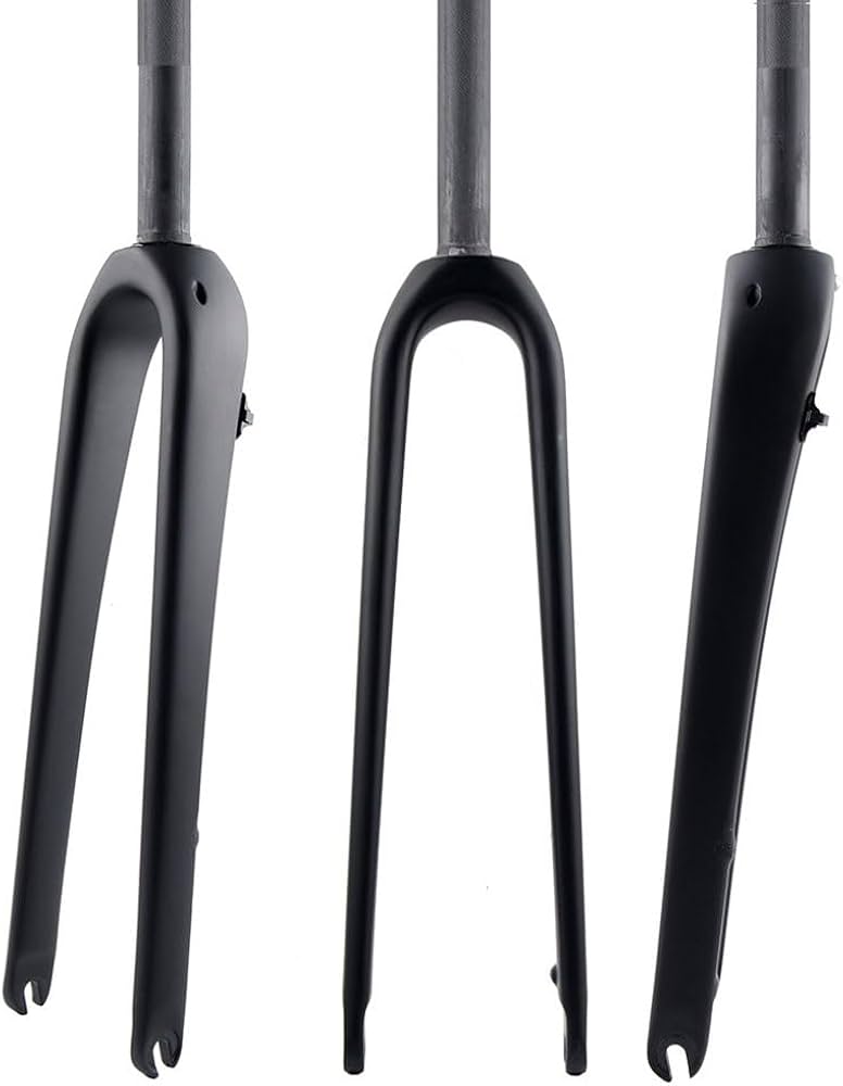 Amazon.co.jp: カーボンファイバー製リジッドフォーク 700C*45C