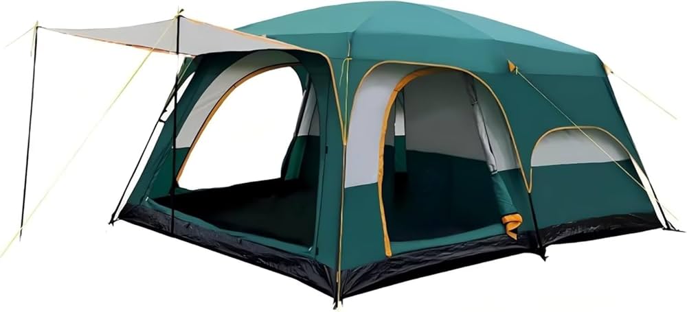 Amazon.co.jp: Jumei テント キャンピングテント ドームテント 2ルーム