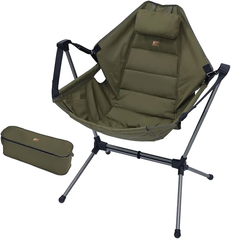 Amazon.co.jp: MC アウトドアチェア ロッキングチェア ハンモック