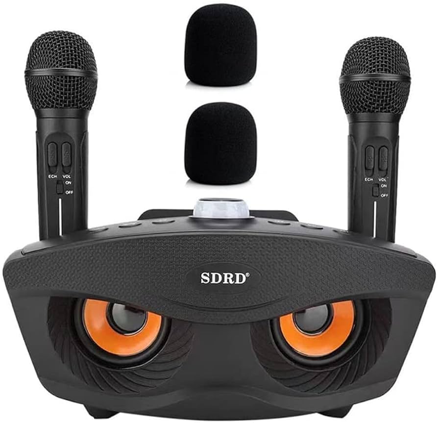 Amazon.co.jp: AUX カラオケマイク 家庭用カラオケシステム ワイヤレス