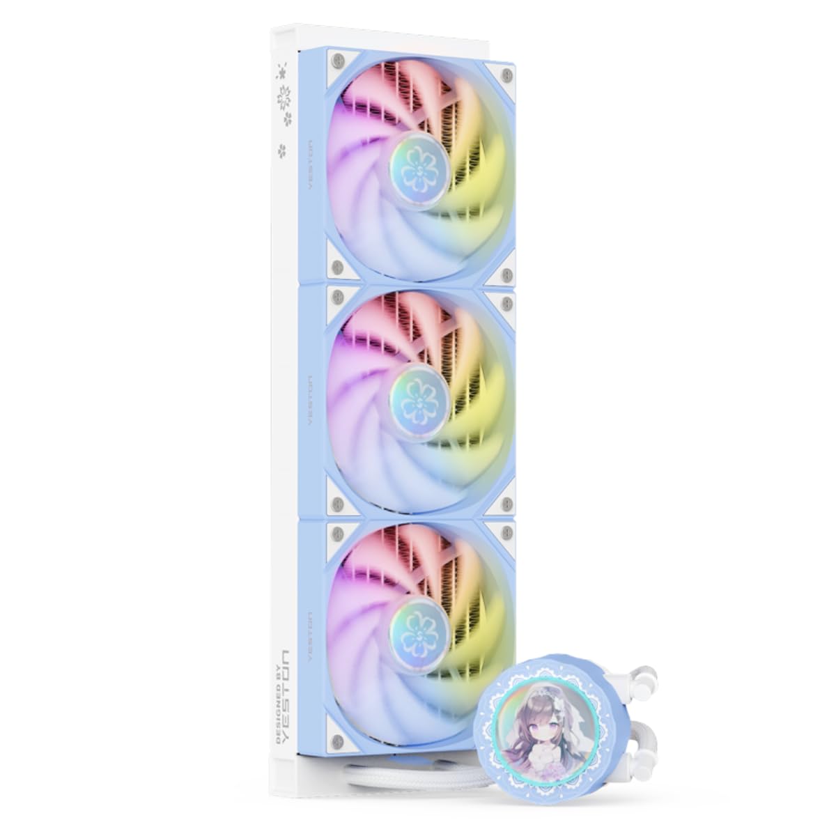 Amazon.co.jp: Yeston 360 SaデスクトップCPUクーラー、Intel/AMD