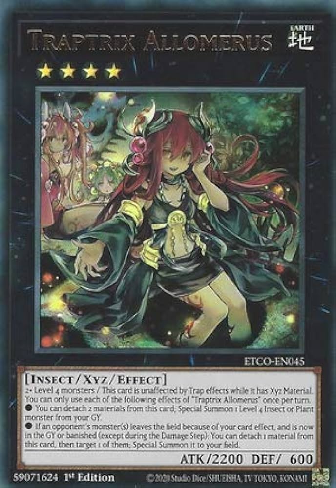 Amazon.com: Traptrix Allomerus - ETCO-EN045 - Ultra Rare - 1st
