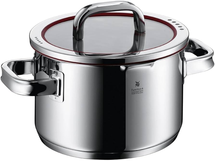 Amazon.co.jp: WMF ファンクション4 深型両手鍋20cm 018WF3103