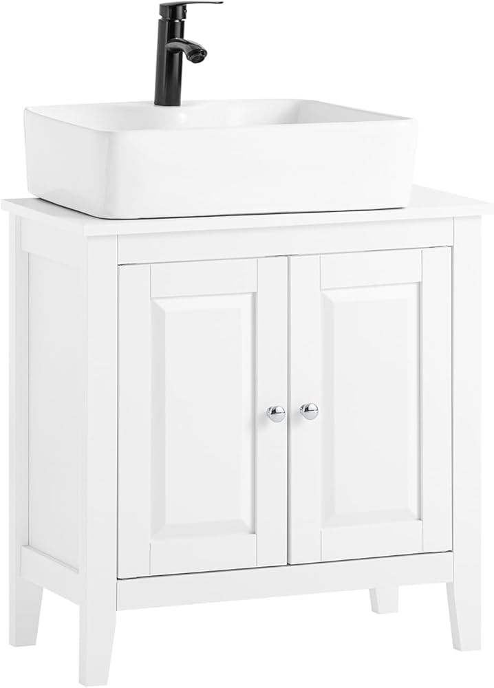 Amazon.co.jp: SoBuy 洗面台 洗面化粧台 収納 洗面所収納キャビネット