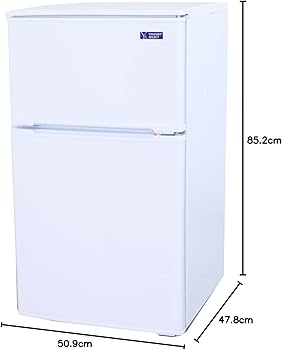 Amazon.co.jp: YAMADA SELECT YRZ-C09G1 90L Direct Cooling 2-Door