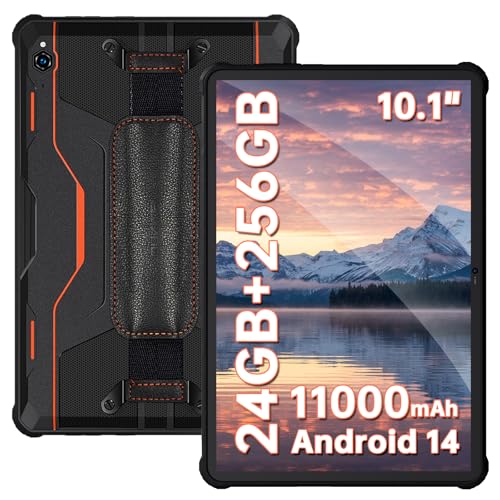 Amazon.co.jp: OUKITEL RT9 Android14 防水タブレット 24GB RAM 256GB