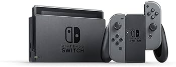 Nintendo Switch Console with Gray Joy-Con (Japanese Version