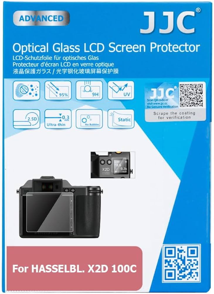 Amazon | JJC 液晶保護ガラス ハッセルブラッド Hasselblad X2D 100C
