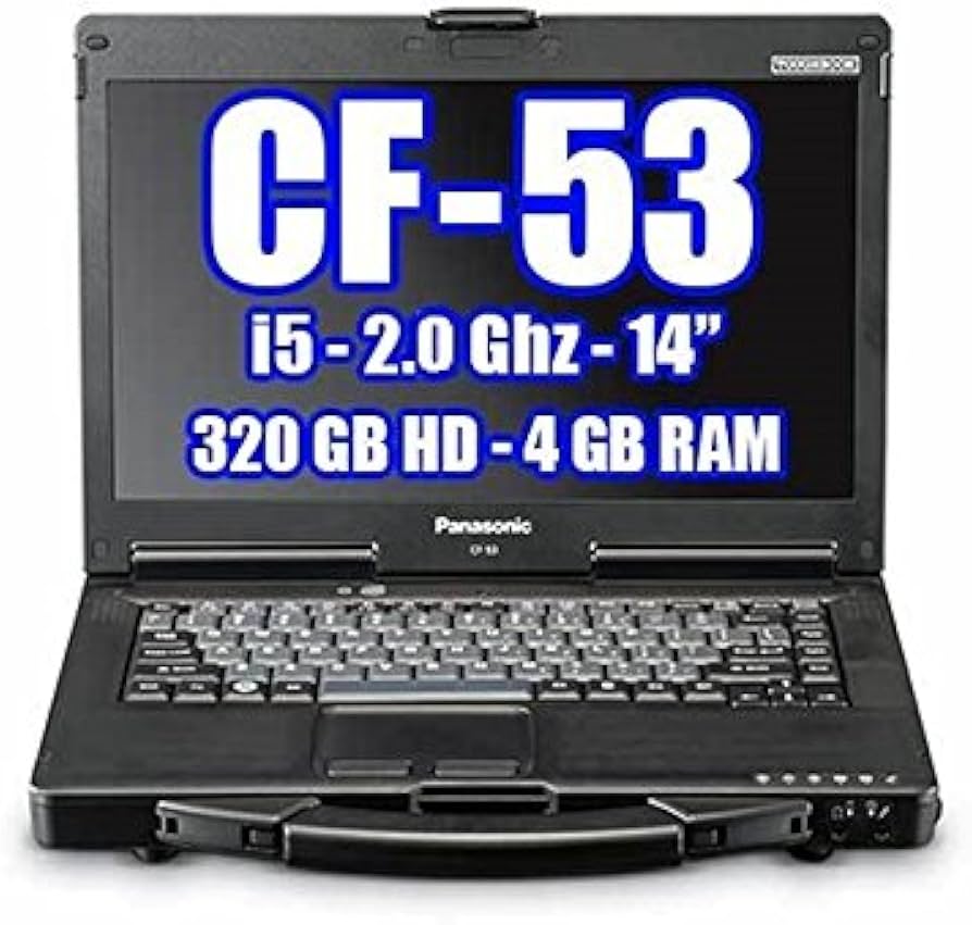 Amazon.com: Toughbook Panasonic CF-53 MK4 Intel Core i5-4310U 2.0