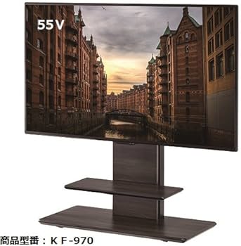 Amazon | ハヤミ工産 テレビスタンド 自立型 55V型まで対応 キャスター