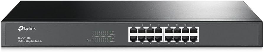 Amazon.com: TP-Link TL-SG1016 | 16 Port Gigabit Ethernet Switch