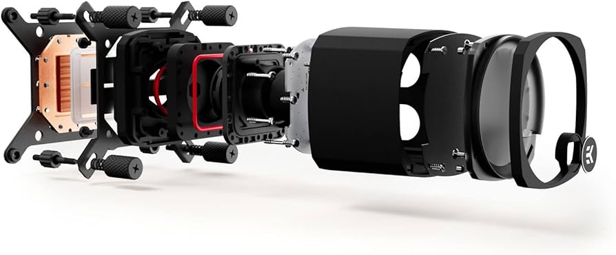 Amazon.co.jp: EKWB 【予約 7月中旬～下旬】EK-Nucleus AIO CR240 Dark