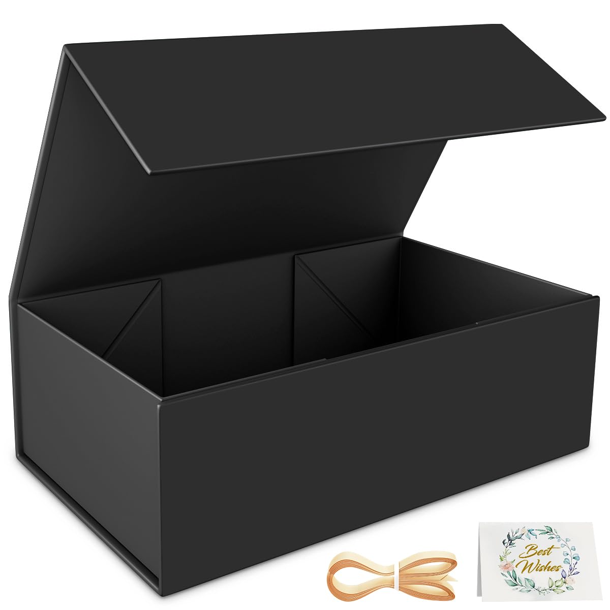 Amazon.com: RYDDOY Black Gift Box, 9.5x6x3'' Gift boxes for
