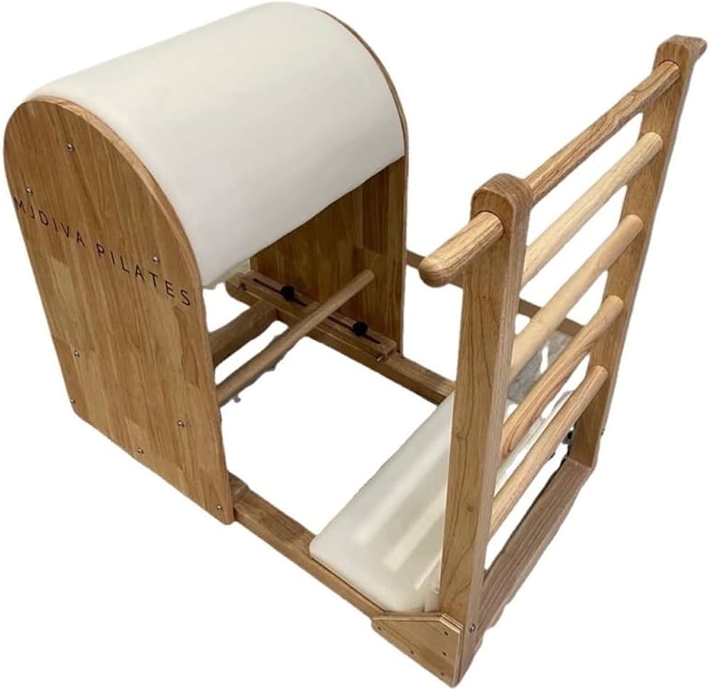 Amazon | 《MJDIVA 木製ピラティスラダーバレル》 ピラティスマシン