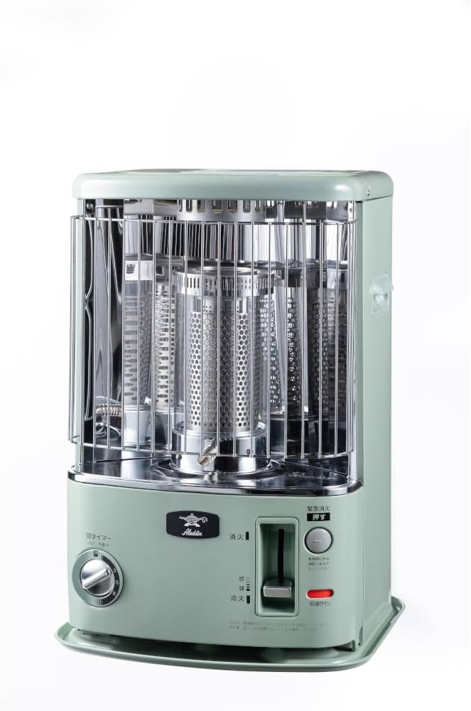 Amazon.co.jp: Aladdin アラジン 石油ストーブ グリーン コンクリート