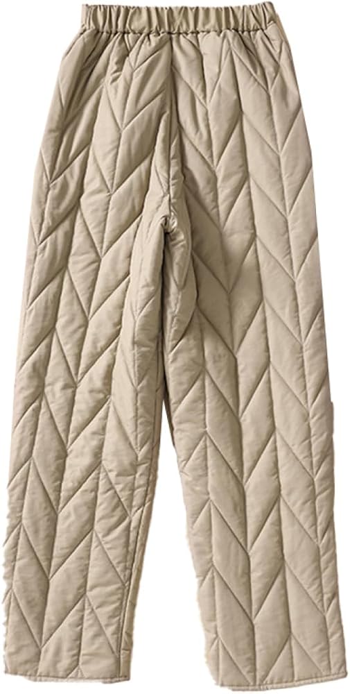Amazon | [FDGFJ] 中綿 パンツ レディース ダウン風パンツ