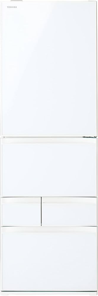 Amazon.co.jp: 東芝 冷蔵庫 幅60㎝ 411L グランホワイト GR-T41GXK (EW