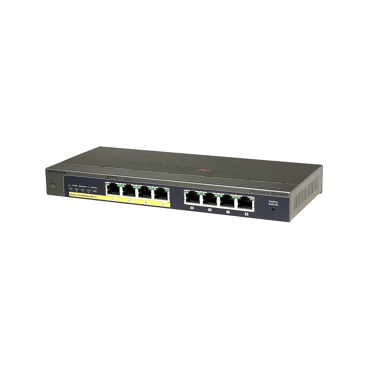 Amazon.com: NETGEAR 8-Port PoE Gigabit Ethernet Plus Switch