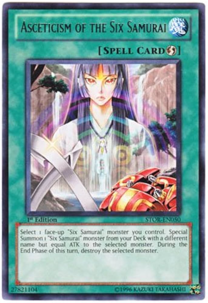 Amazon.co.jp: 遊戯王 英語版 STOR-EN050 Asceticism of the Six