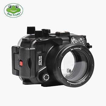 Amazon | キヤノン G7X Mark III 40m/130フィート用 水中ハウジング