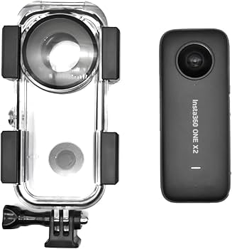 Amazon | Kiowon Insta360 ONE X2用 防水ケース 40m 潜水ケース 360度