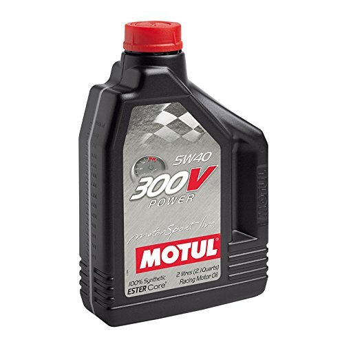 Amazon | MOTUL(モチュール) 300V POWER (300V パワー) 5W40 100%化学