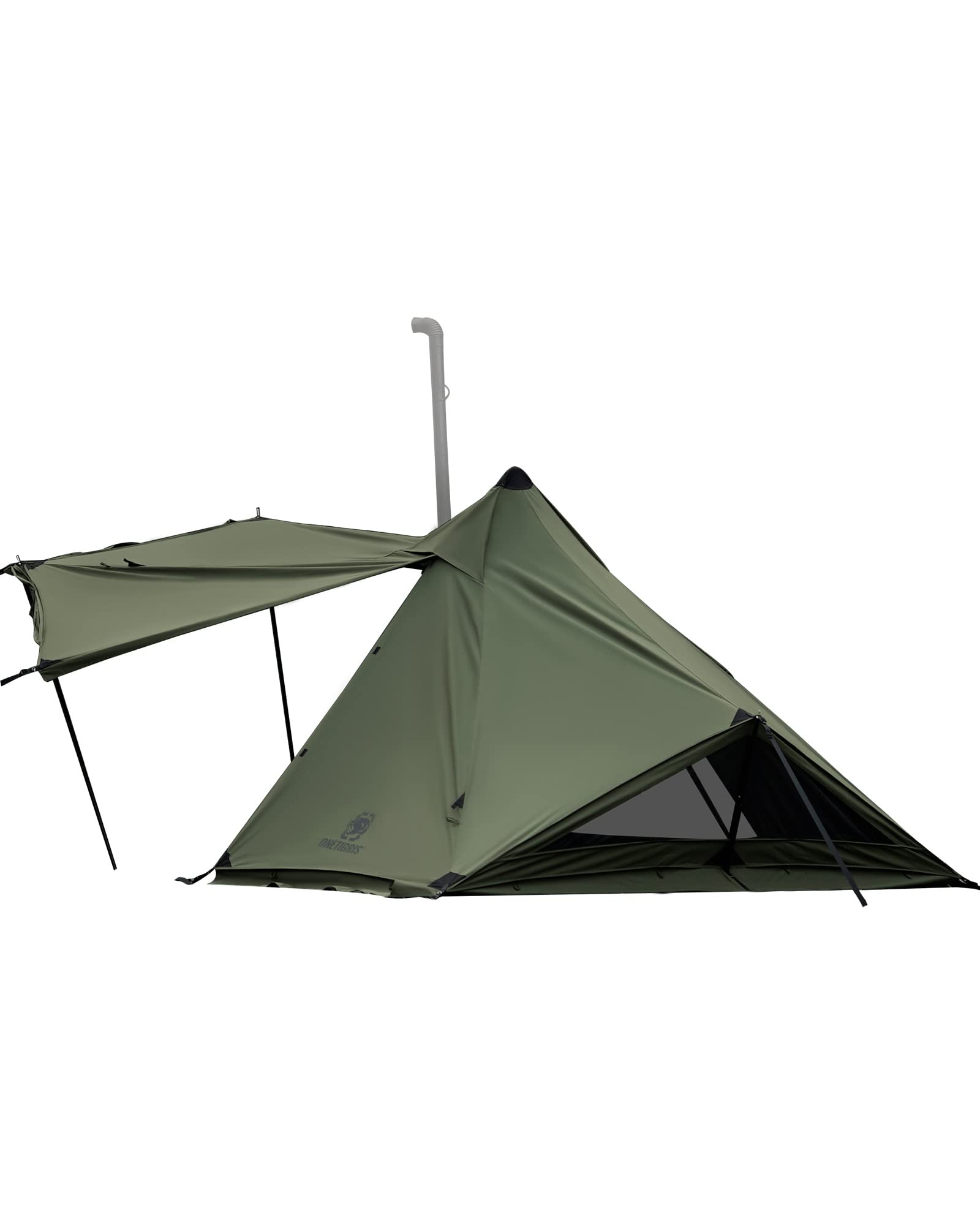 Amazon.co.jp: OneTigris CONIFER テント ソロテント 軍幕テント ポリ