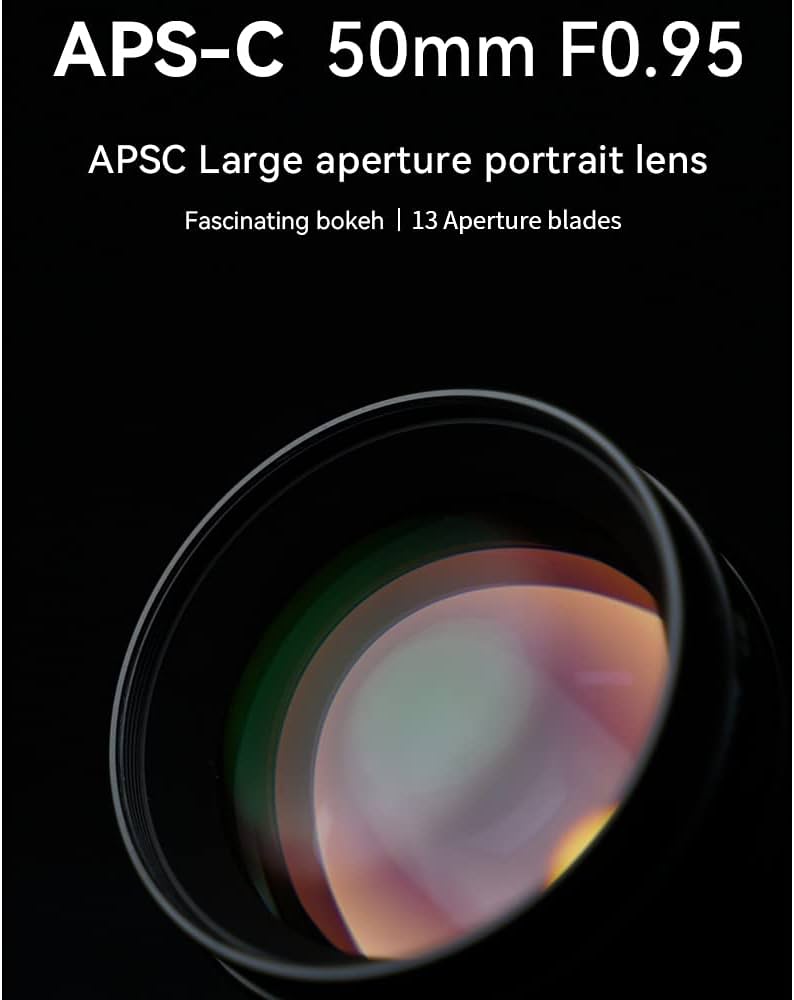 Amazon.co.jp: 7artisans 50mm F0.95 APS-C マニュアル固定カメラ