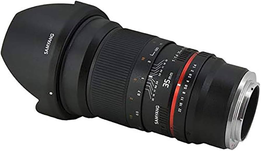 Amazon.com : Samyang 35mm F1.4 Manual Focus Full Frame Wide Angle