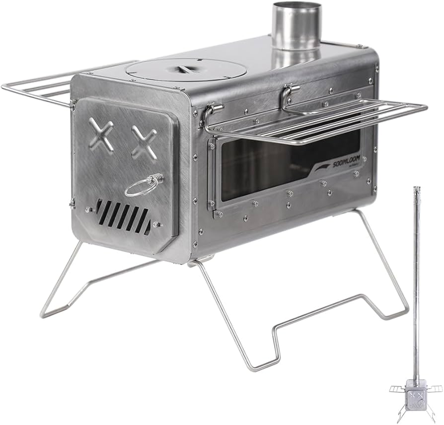 Amazon.co.jp: Soomloom Wood Stove PROTO Pellet & Wood Dual-Use