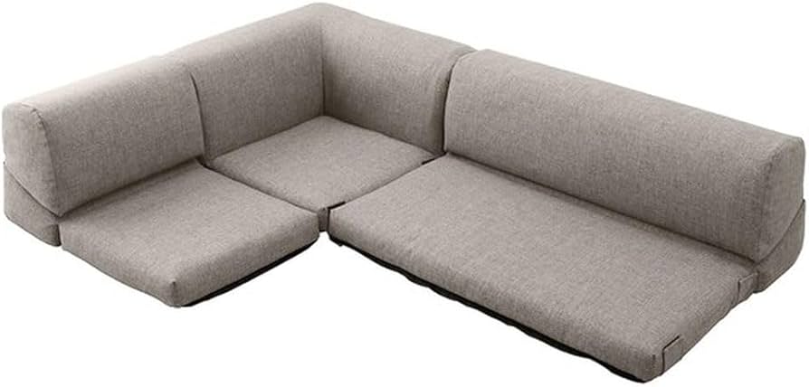 Amazon.co.jp: ニトリ(NITORI) ポケット付きロータイプコーナーソファ3