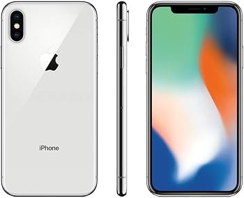 Apple iPhone X (64GB) - Silver : Amazon.in: Electronics
