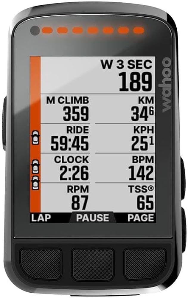 Computador Wahoo ELEMNT Bolt V2 GPS para ciclismo/bicicleta, preto